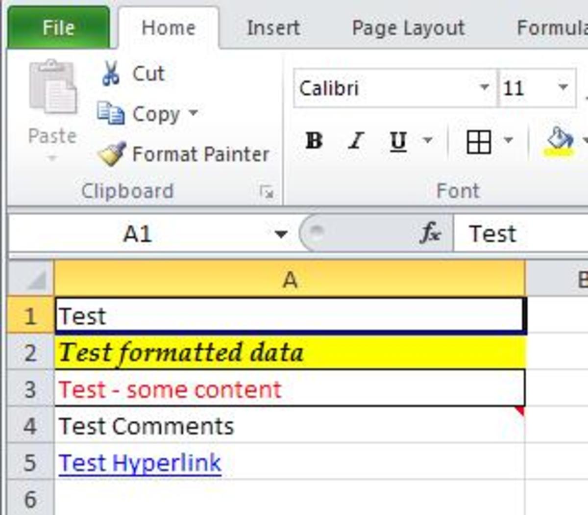 how to clear formatting in excel without clearing contents