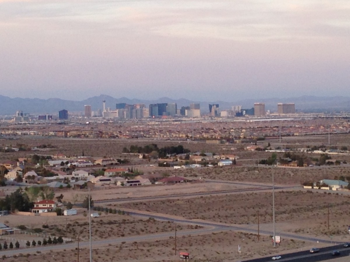 Las Vegas Strip, Southwest View