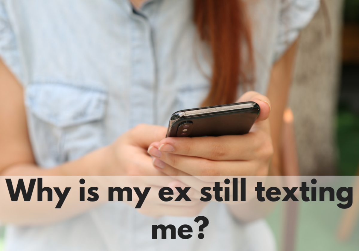 When your ex girlfriend texts you