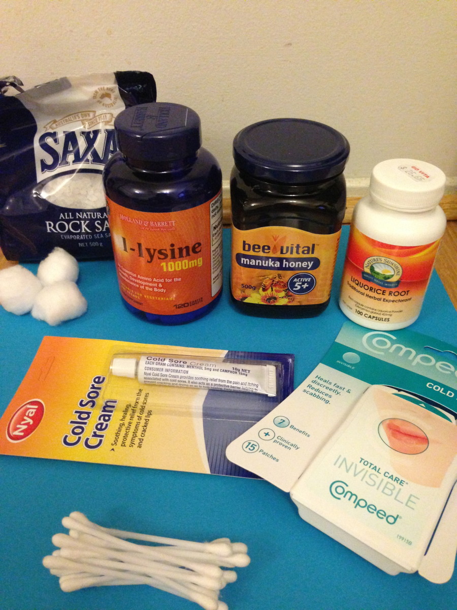 Some essentials for the cold sore virus battle.