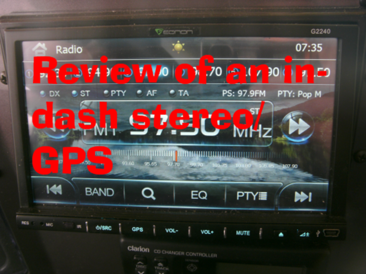 In Dash Stereo GPS Navigation Review - Eonon G2240u