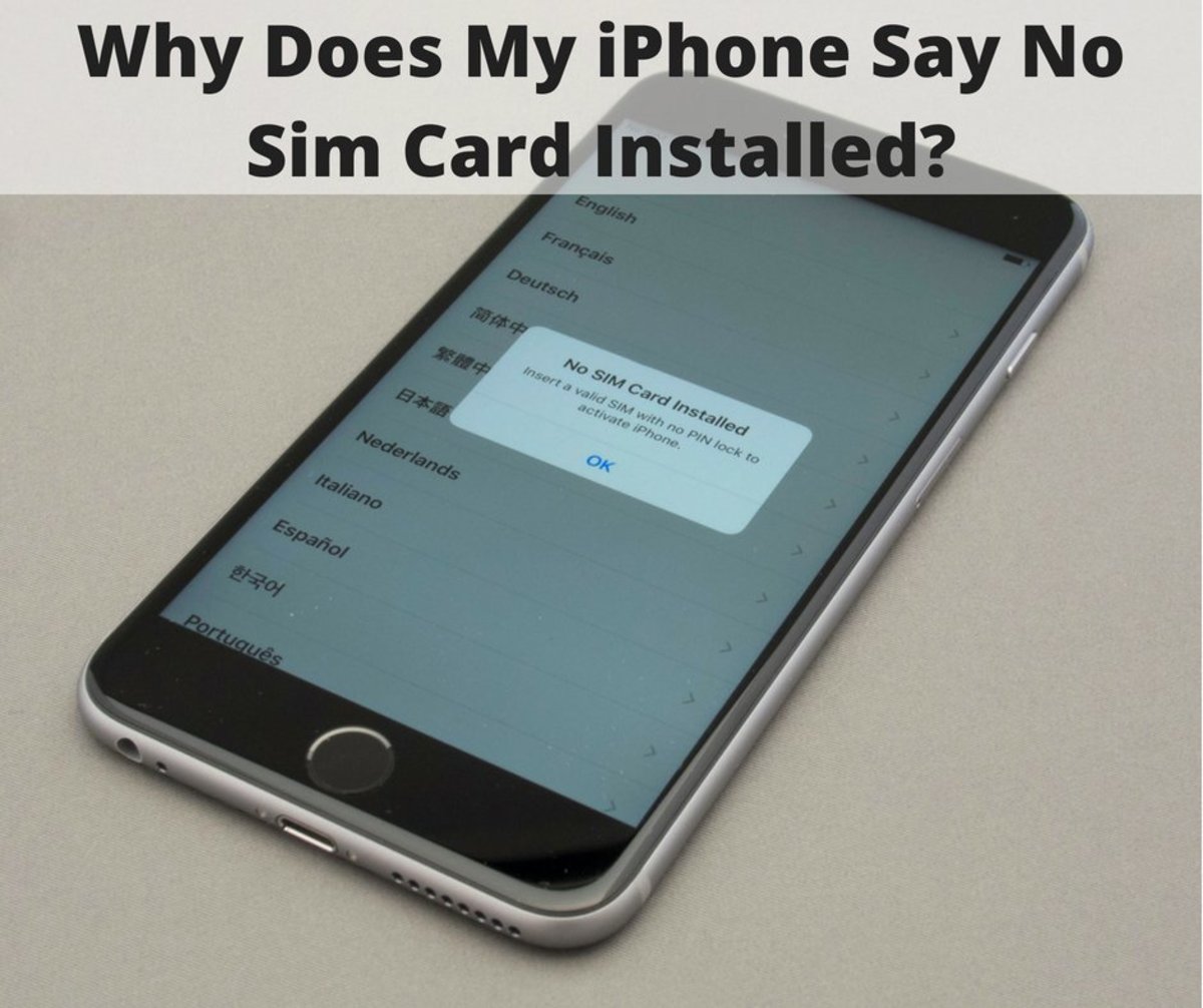 Read on to learn why your iPhone might display a sim card error message.