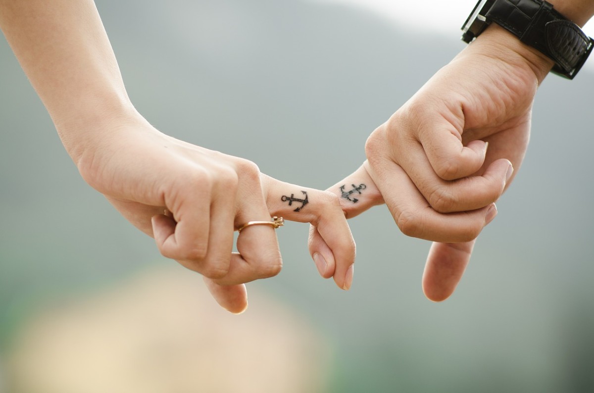 Getting matching tattoos is one way to say "I love you!" but it's rather permanent so make sure you're ready to truly devote yourself to one another.