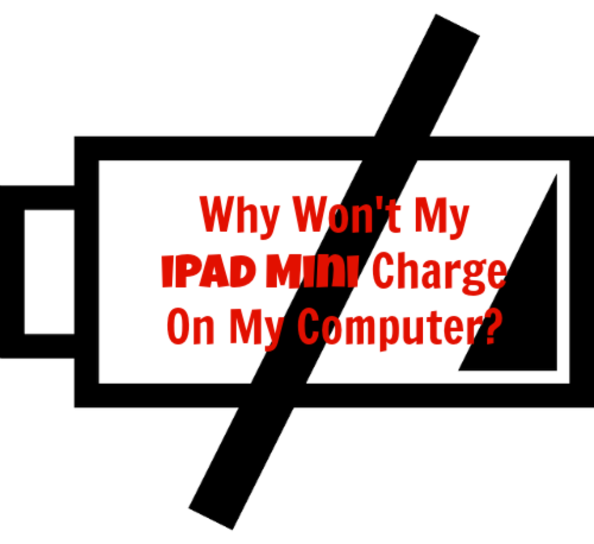 My iPad Mini Is Not Charging On My Computer (PC)
