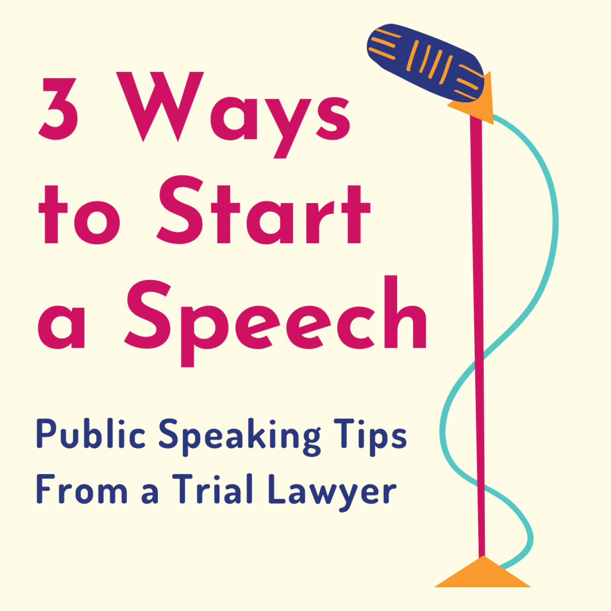 以下是开始演讲的三种最佳方式(同时也警告你不应该怎样开始演讲)。