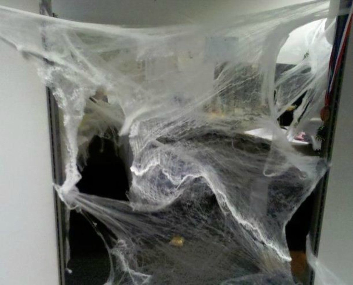 Your office is scary. It might be haunted.