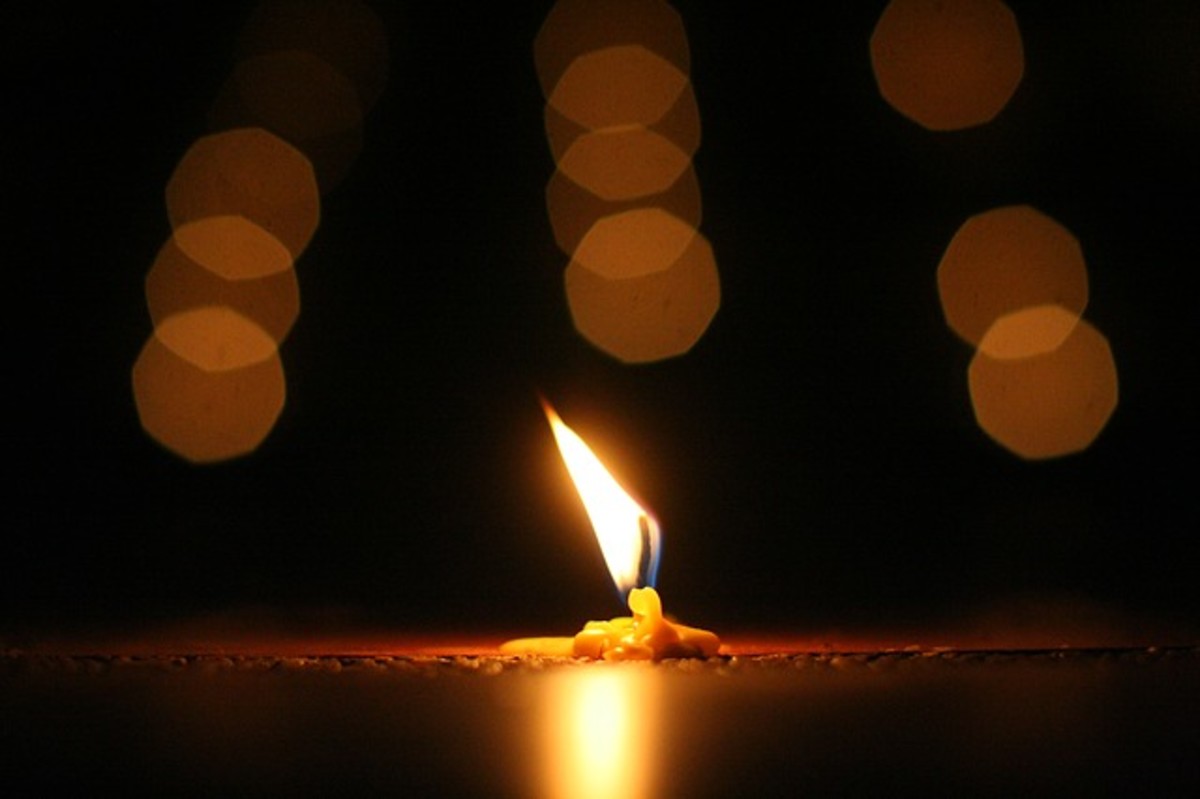 蜡烛是美丽的，但不是宗教所必需的