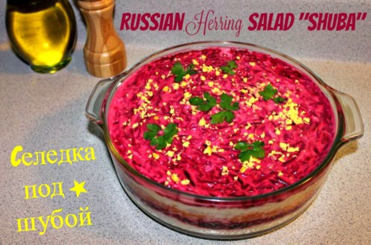 Shuba: Russian Dressed Herring Salad Recipe