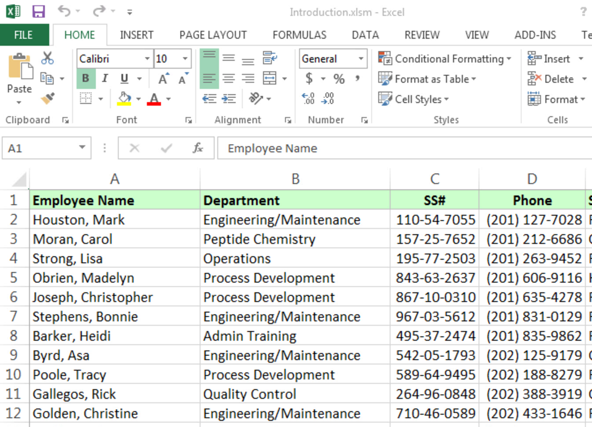 microsoft office word and excel