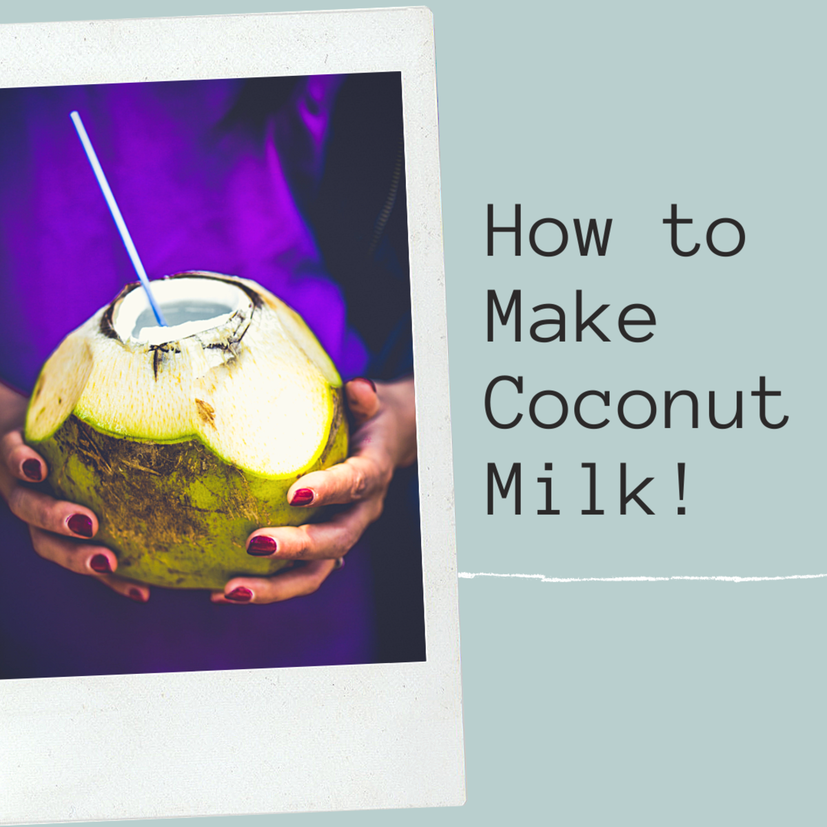 How To Make Coconut Milk At Home Delishably