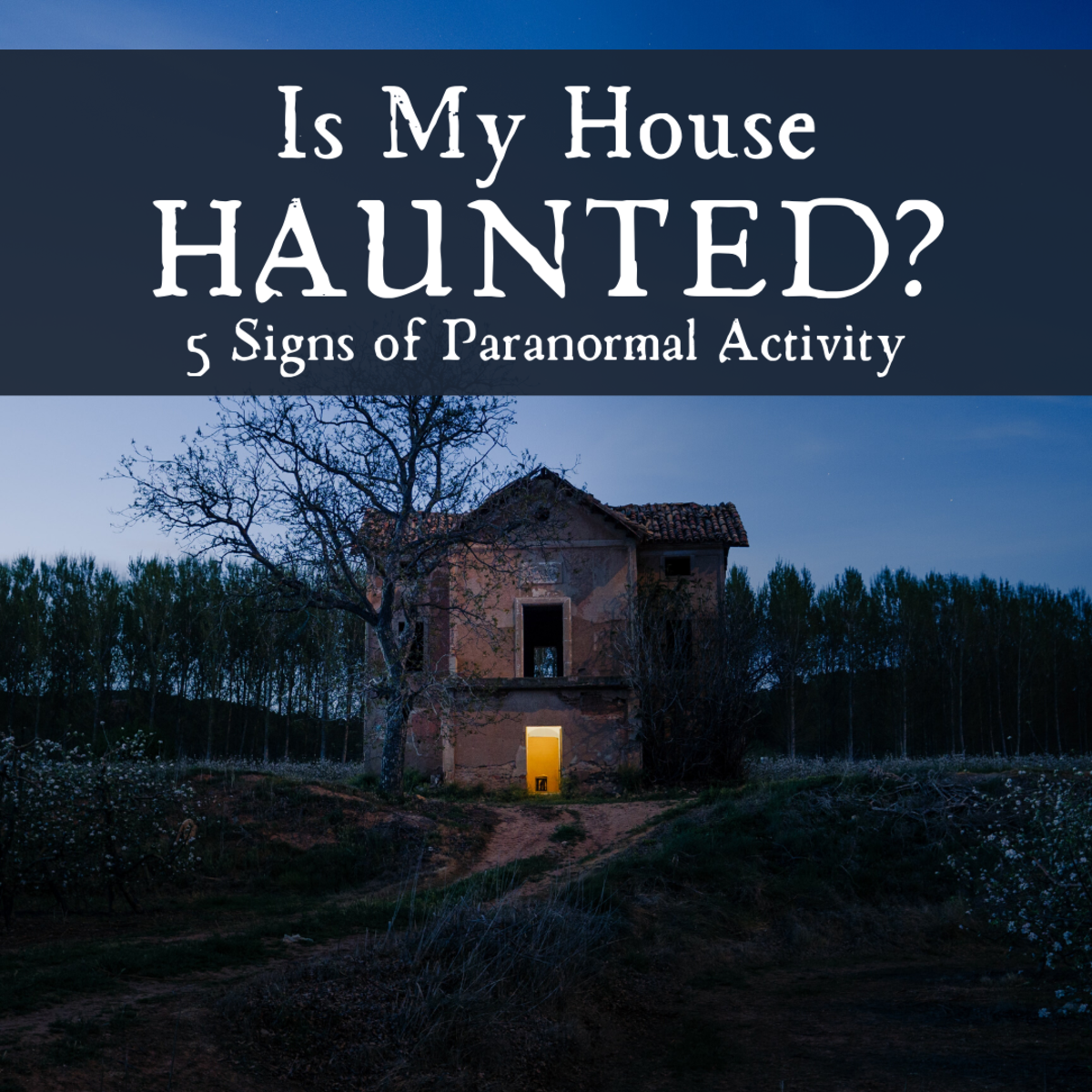 探索一些可能表明你的房子里有鬼魂存在的迹象。