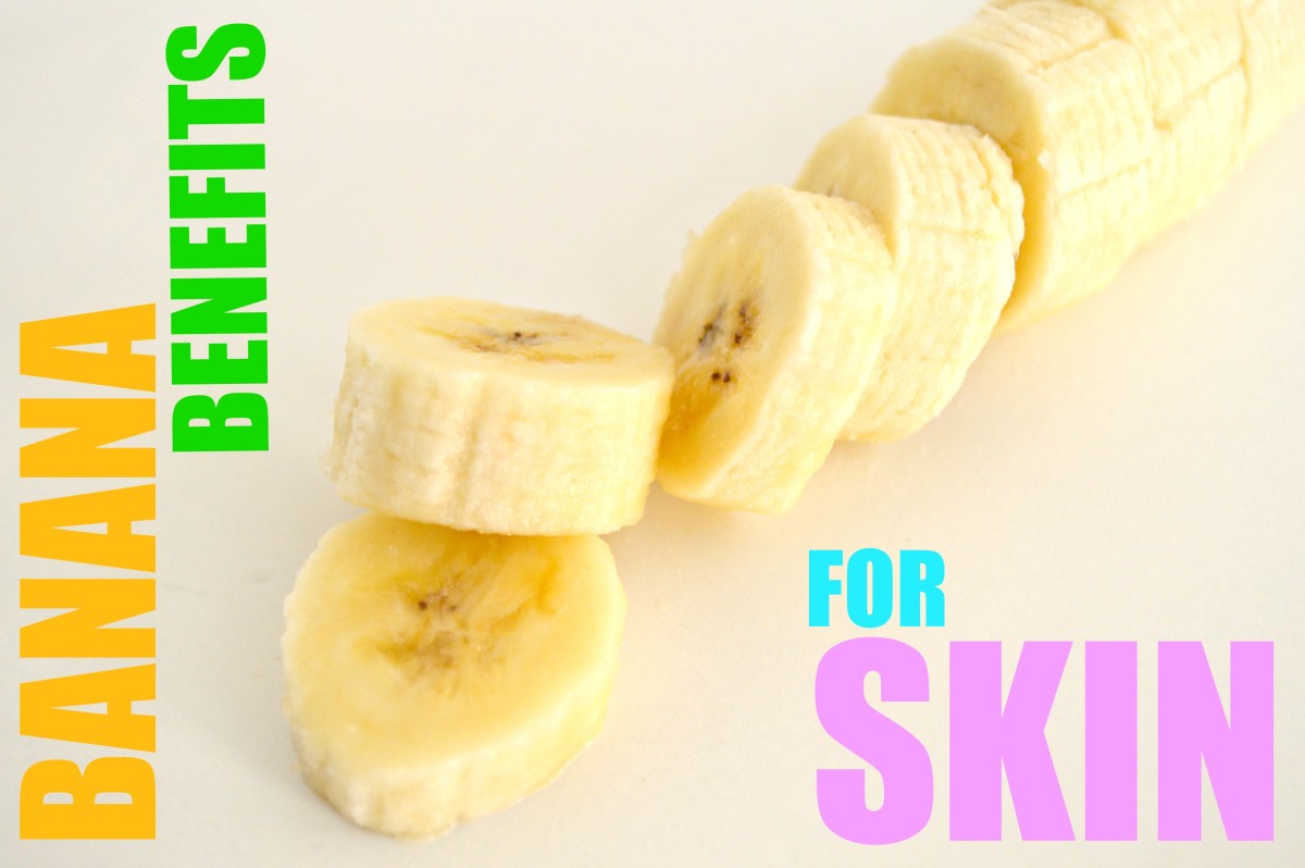 Never underestimate bananas - they have many benefits for skin!