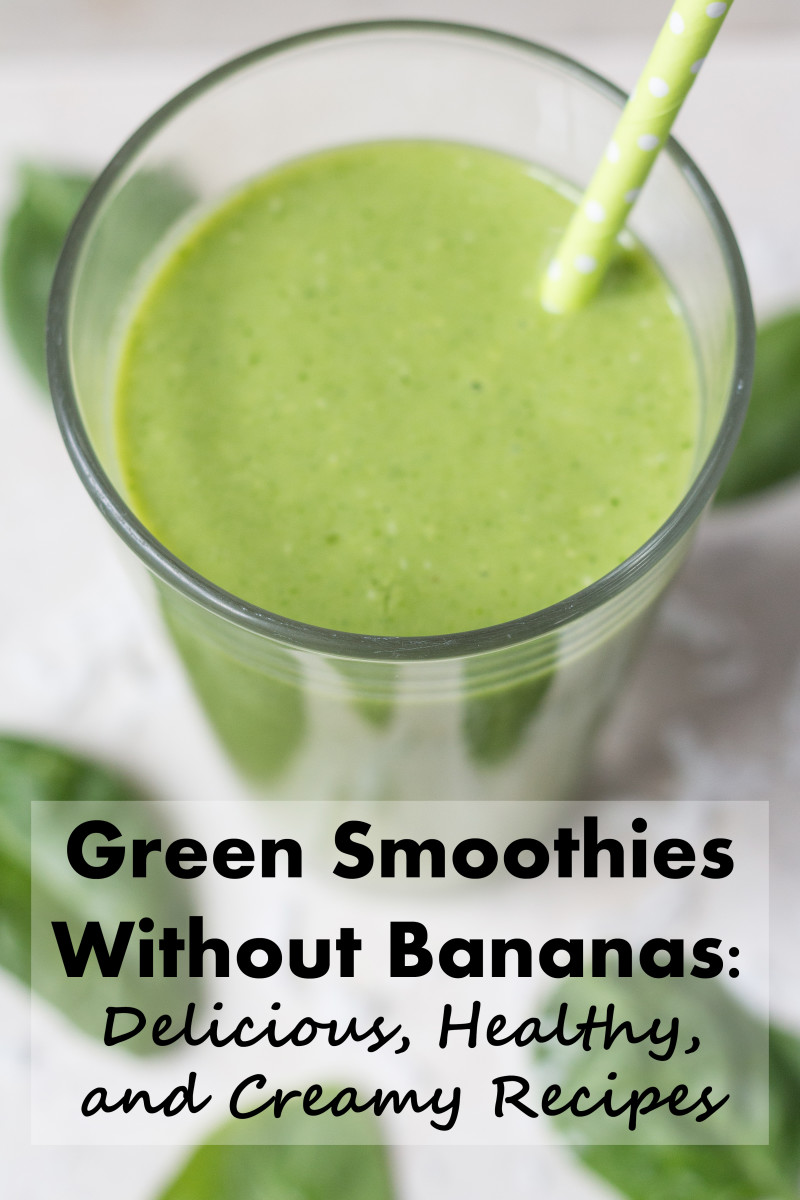 Make your own creamy, delicious green smoothies at home using these easy-to-follow recipes—without bananas!