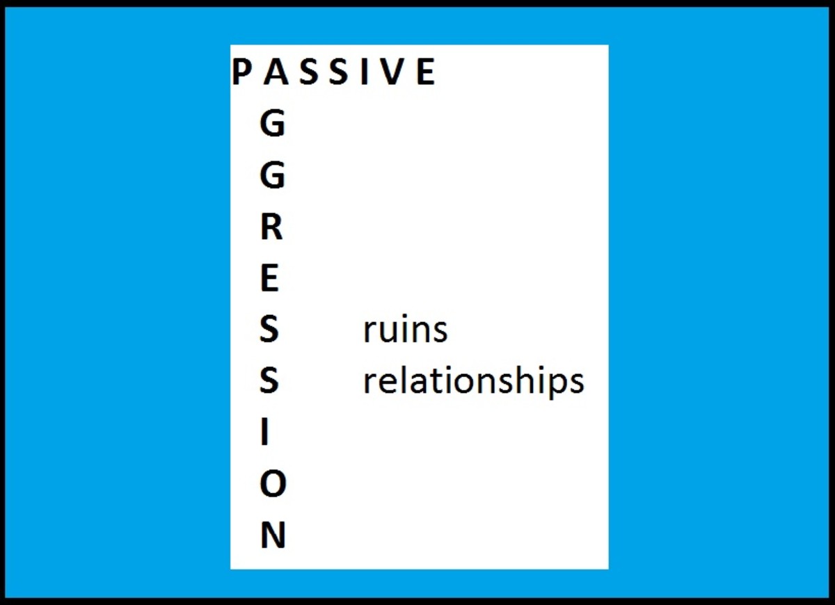 passive aggressive dating