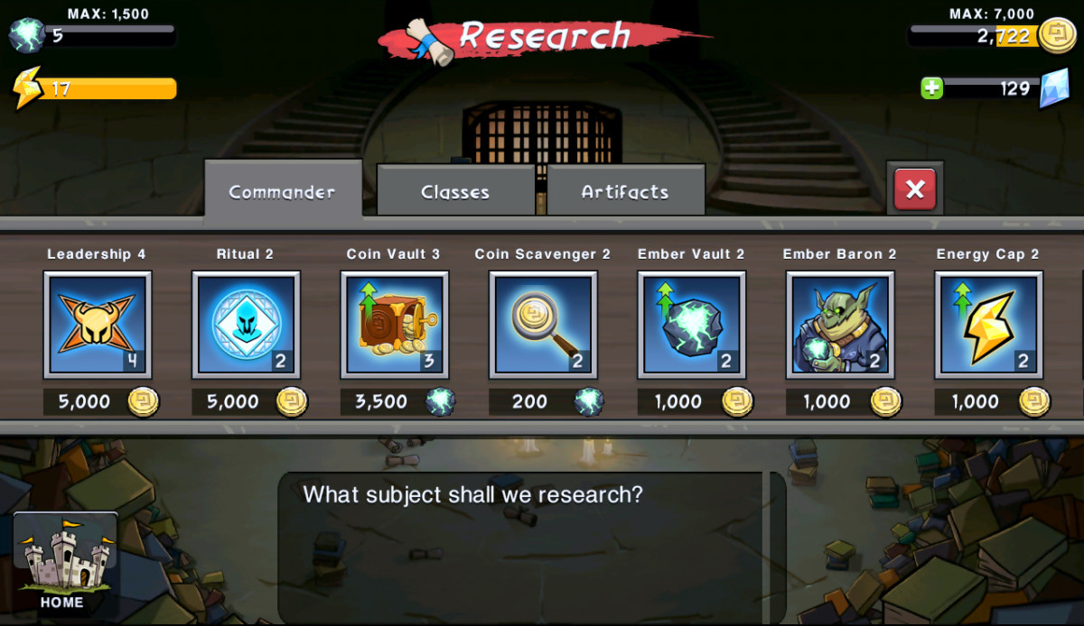 Research is an important part of this game.