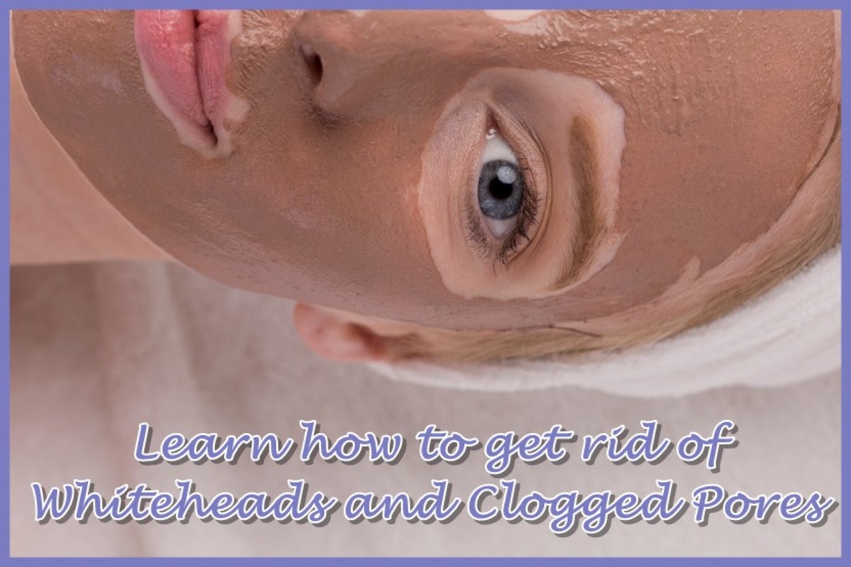 How to get rid of clogged pores and whiteheads.
