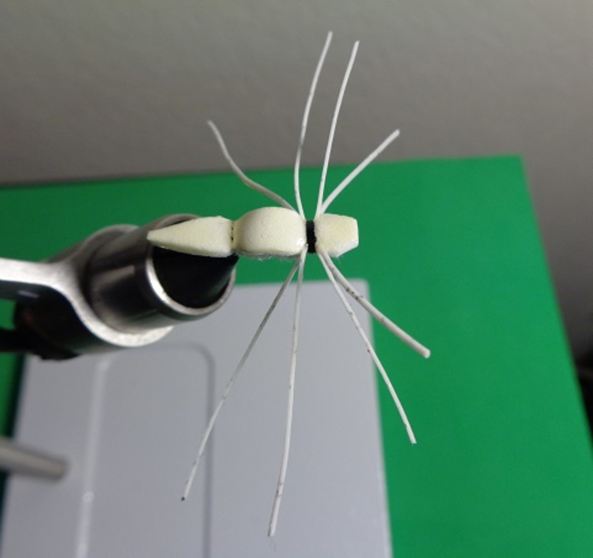 Fly Tying:  Simple Foam Rubber Grasshopper