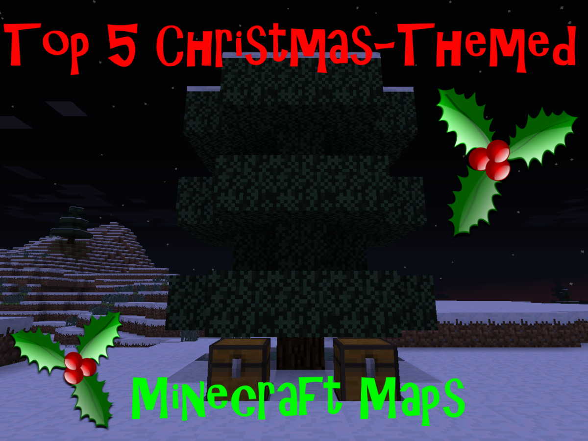These five festive maps will provide hours of Christmas entertainment and adventure!