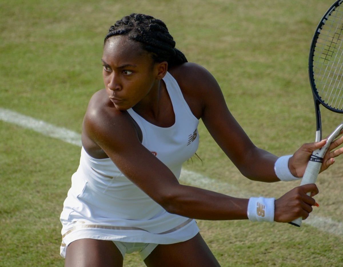 Cori (Coco) Gauff beat 5-times Wimbledon champion Venus Williams in the opening round of the 2019 tournament.