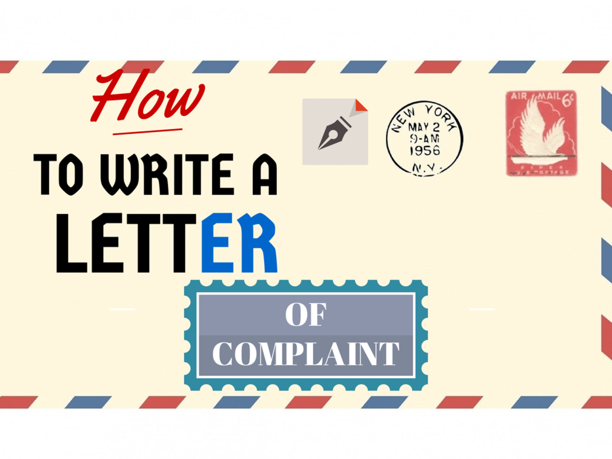 complaint letter generator