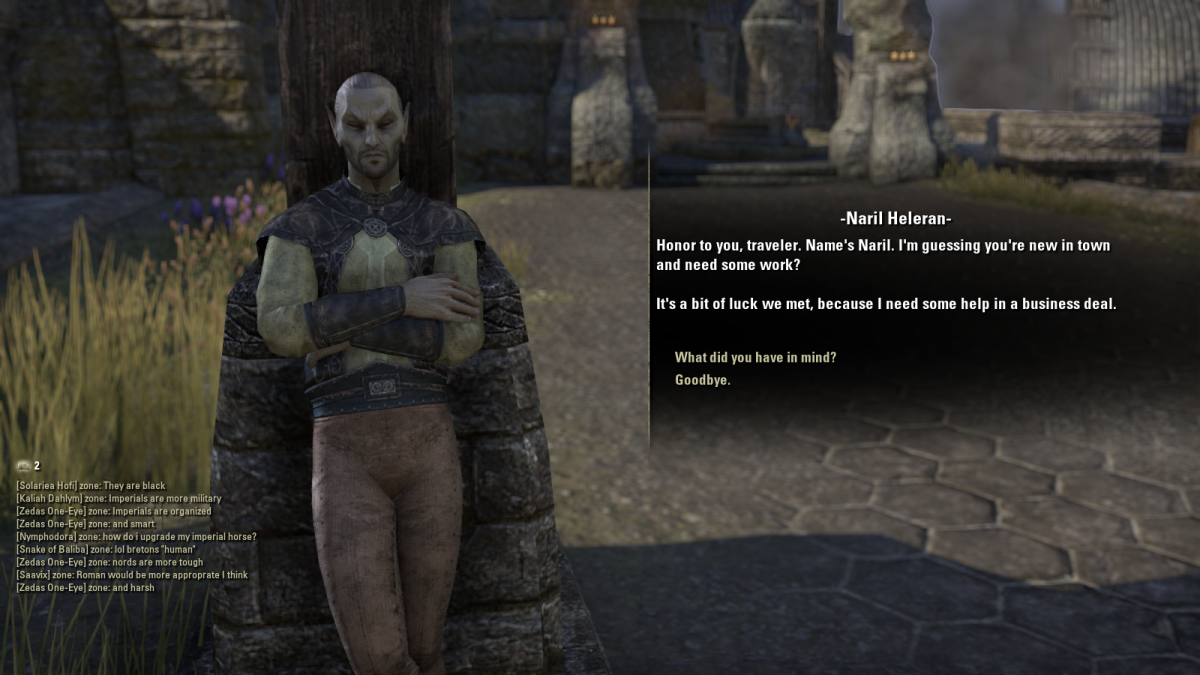 the elder scrolls online walkthrough