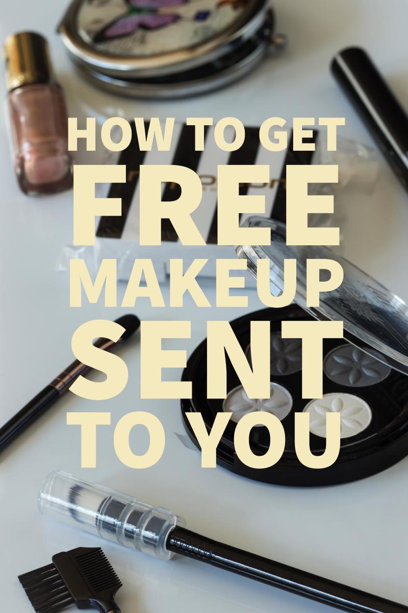 Companies that will send you free makeup