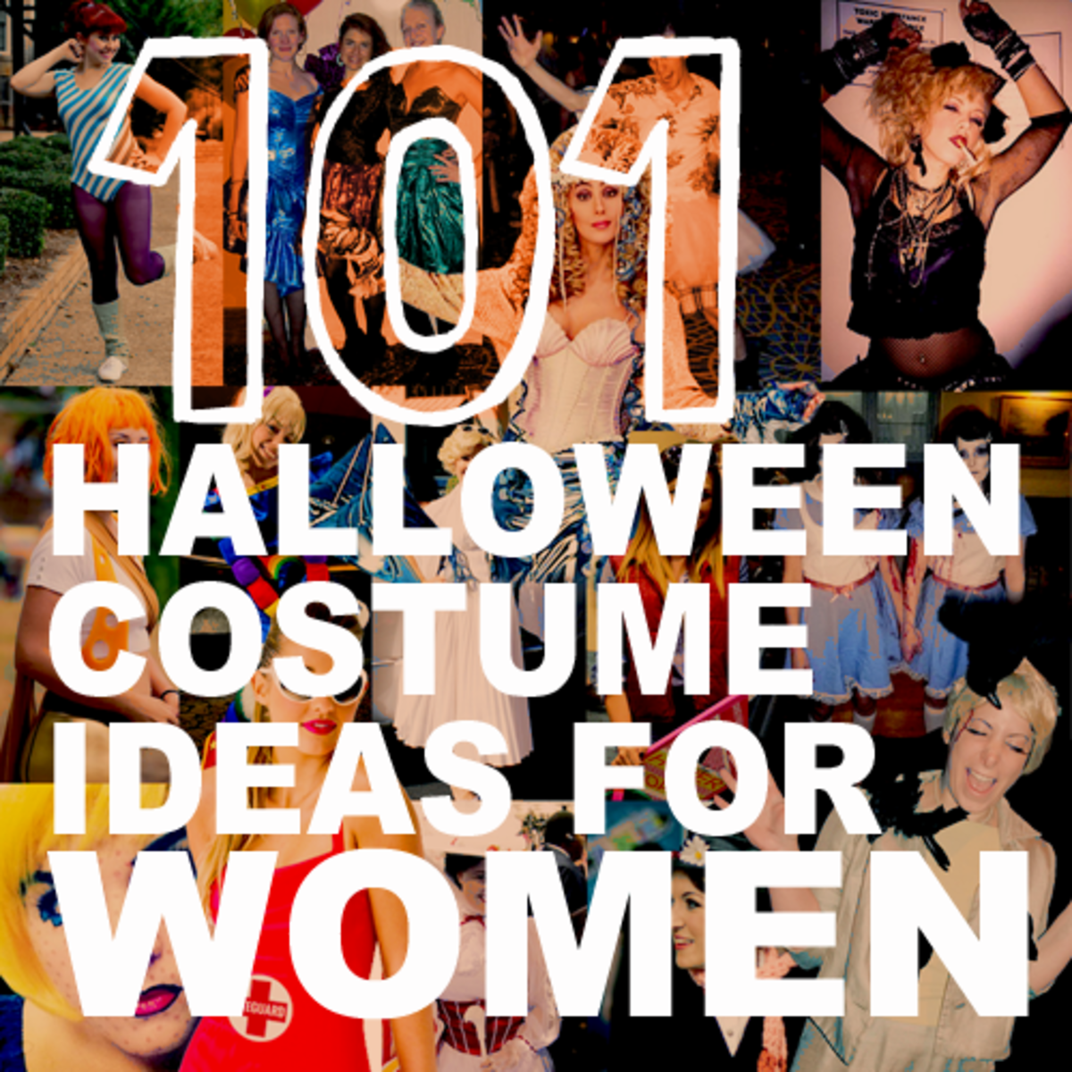 Find the perfect costume no matter your taste with these 101 Halloween ideas!