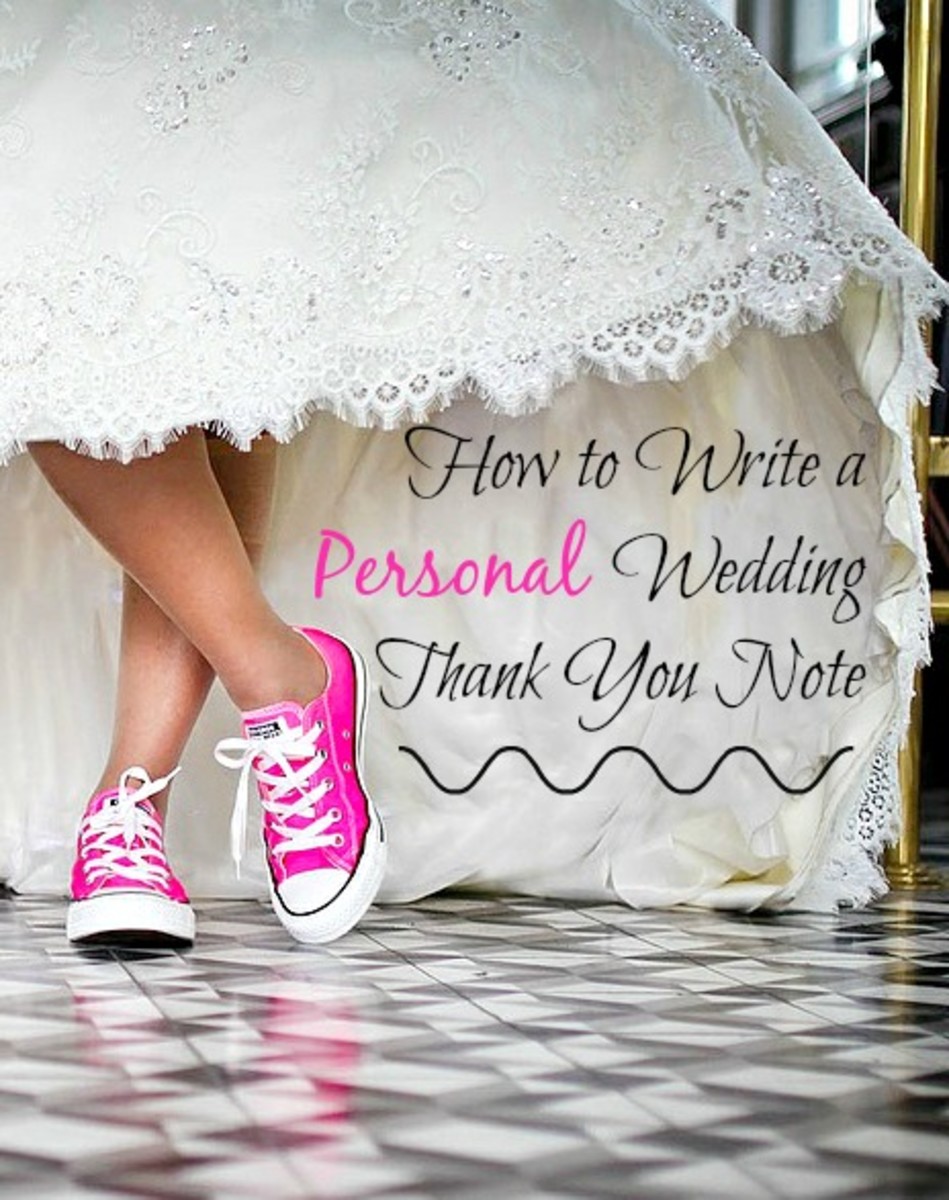 How to Write a Personal Wedding Thank You Note