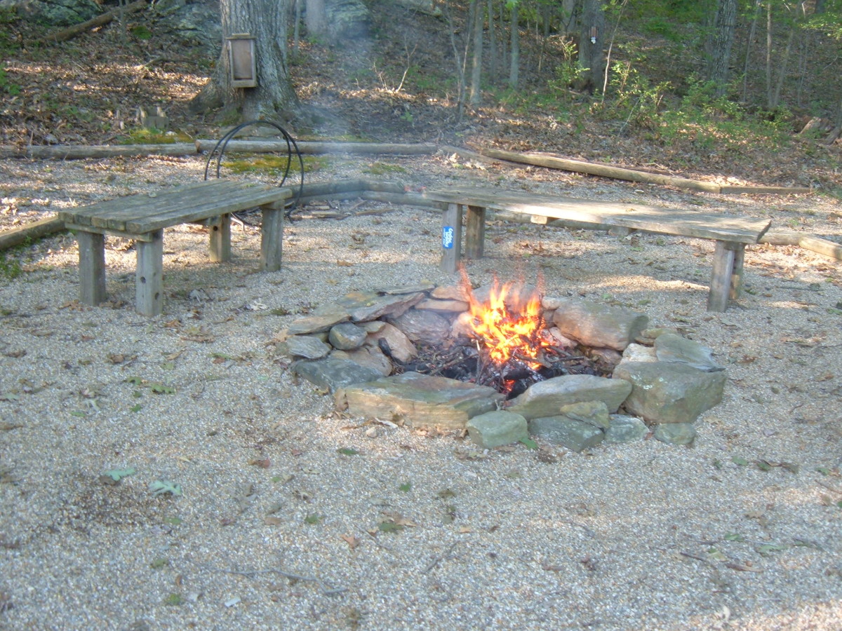 How To Build A Fieldstone Fire Pit, Building A Fire Pit With Natural Rocks