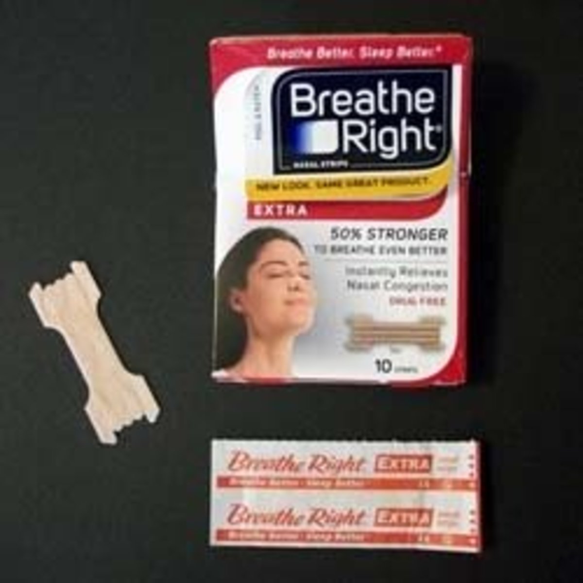 Breathe Right nasal strips have worked better for me than other brands I've tried.