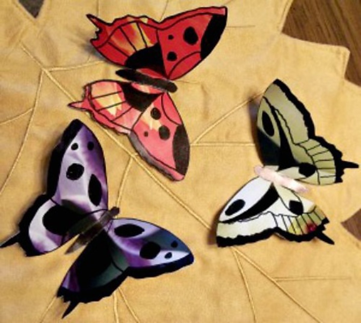 Make a Beautiful Butterfly Craft With Calendar Pages