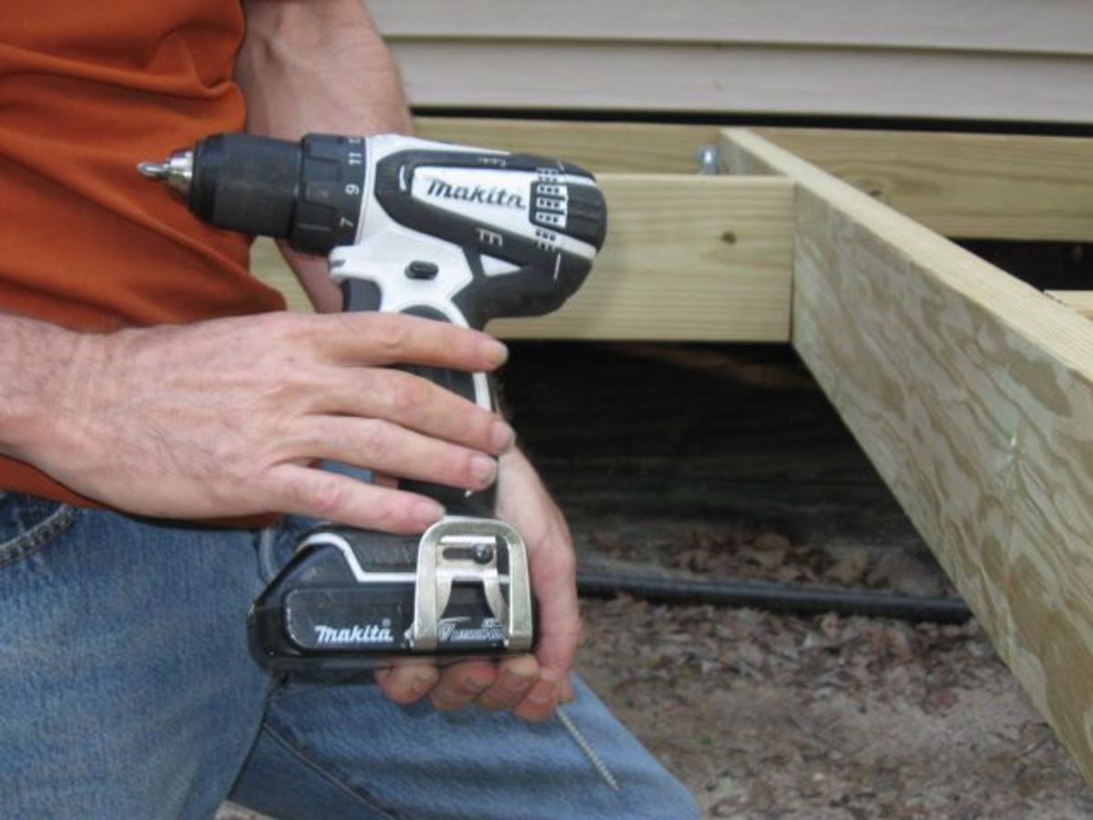 How to Build an Elevated Deck on Uneven Ground Dengarden