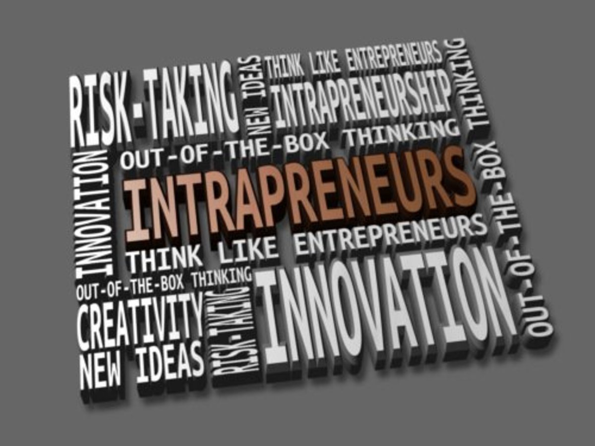 Intrapreneurs think like entrepreneurs.