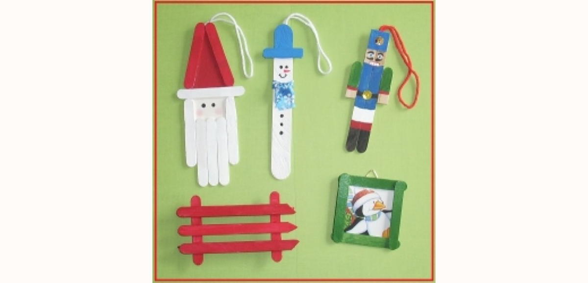 Top 10 Popsicle Stick Christmas Ornament Crafts