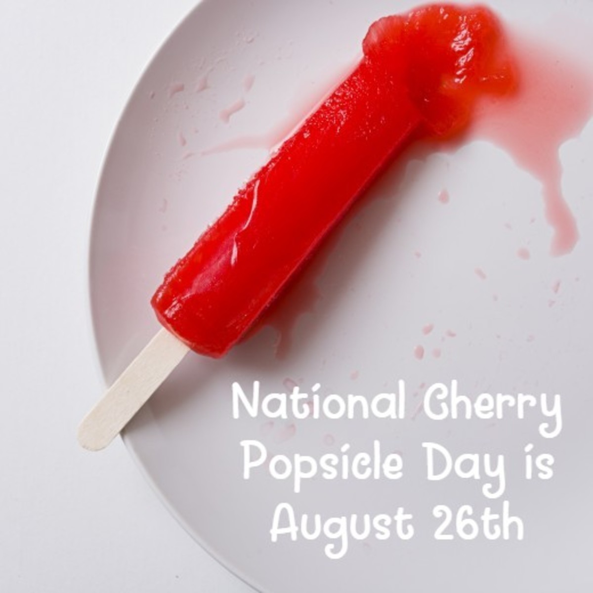Cherry is one of the best selling of all popsicle flavors.