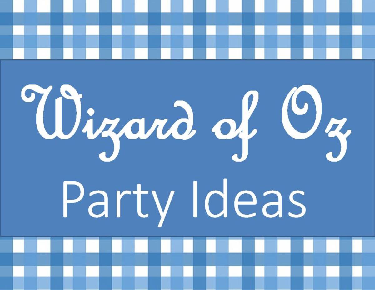 Wizard of Oz Party Ideas