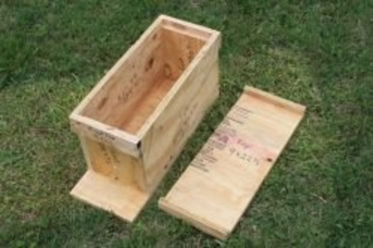 2 frame nuc box for honey bees 