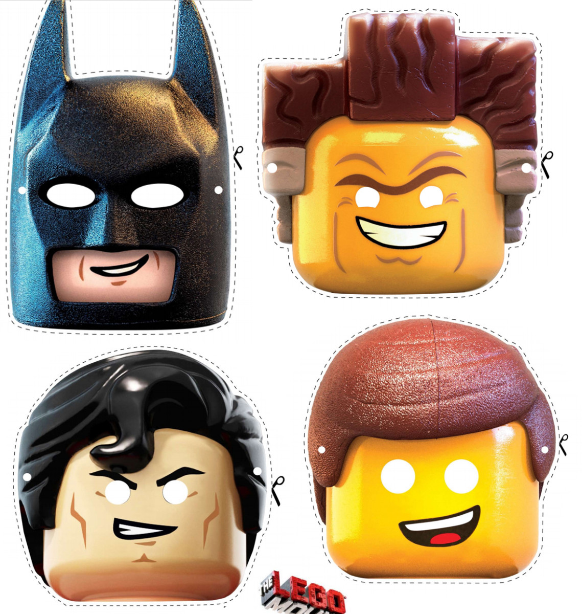 Free Printable Character Face Masks