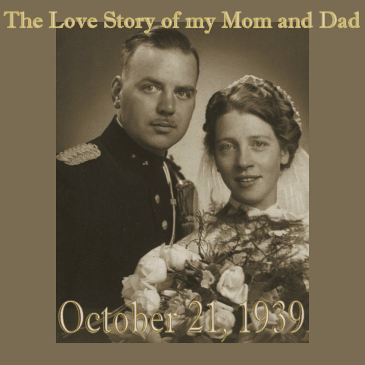 Synco Schram de Jong and Geertje (Muys) Meijst married on October 21, 1939