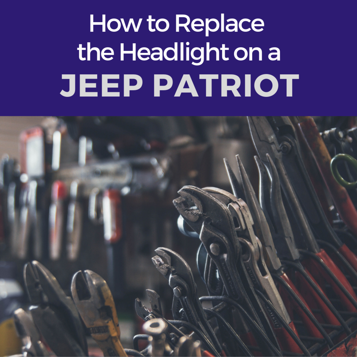 How to Replace a Headlight on a Jeep Patriot