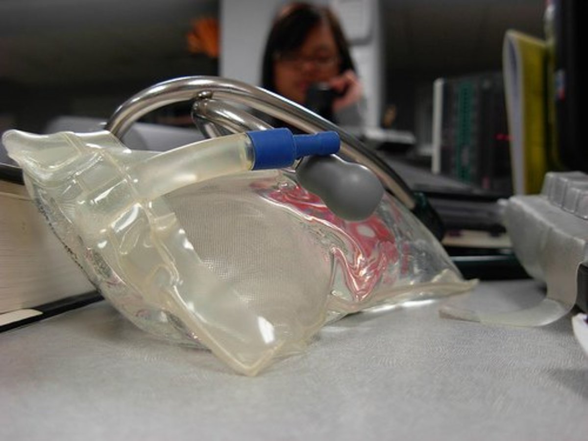 An IV bag of Heparin by Flippy Rice on Flickr