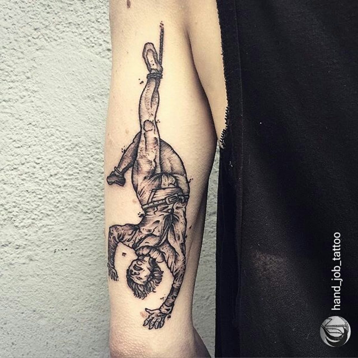 Hanged Man Tattoo by RightStuff.eu