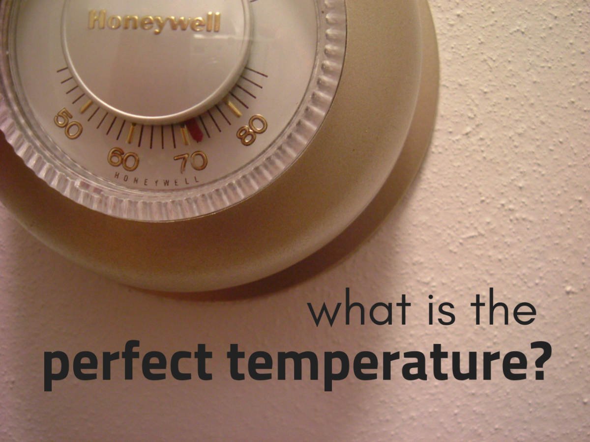 Is there an ideal thermostat setting?