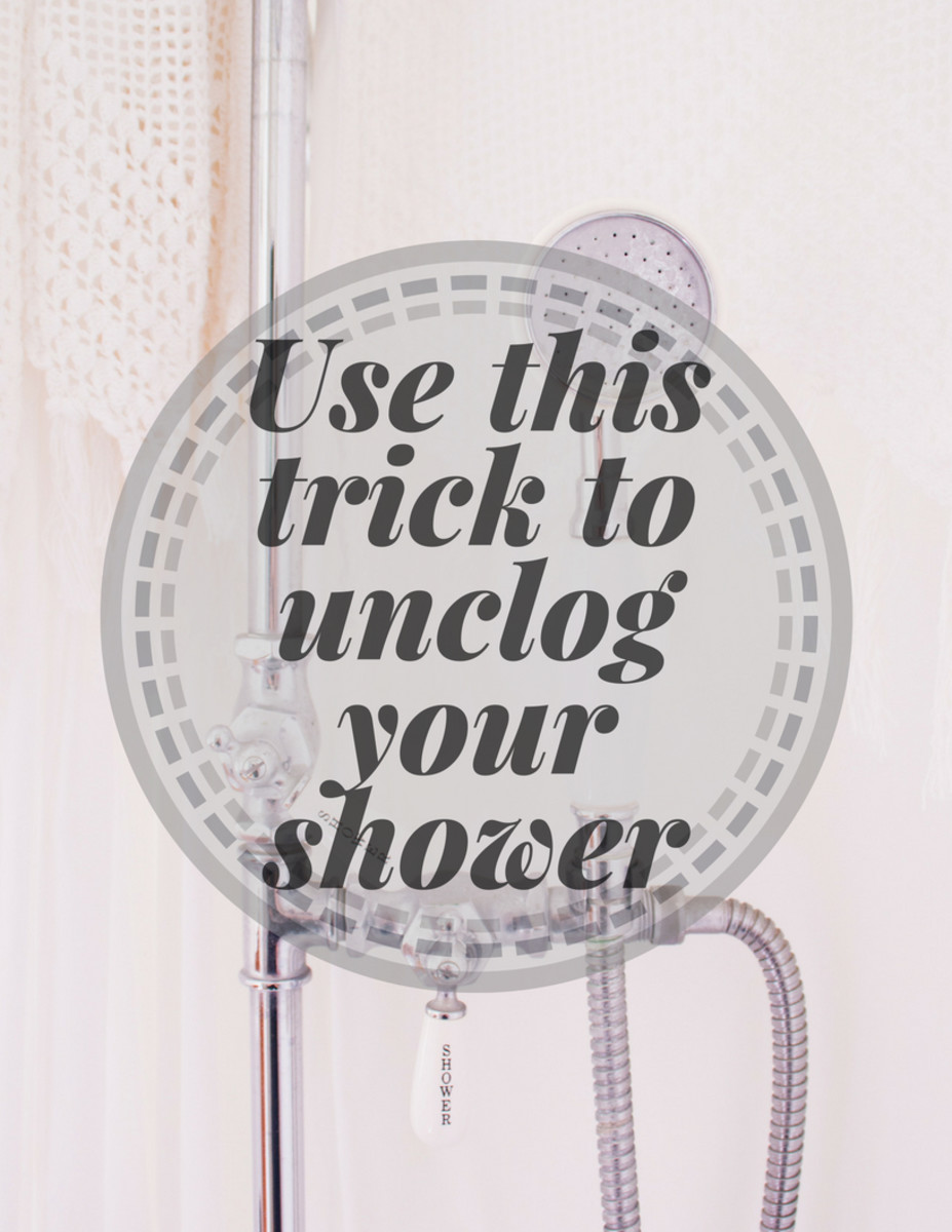 This tip can also be used to unclog a shower drain, if plunging didn't do the trick.