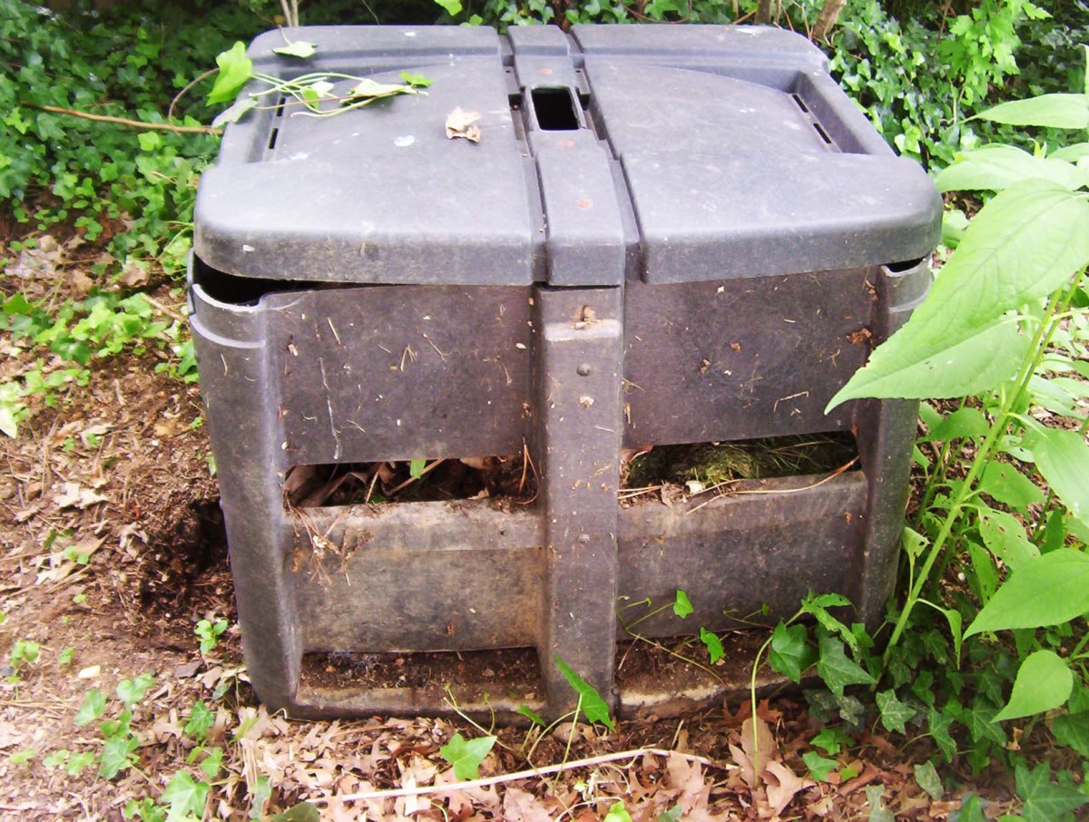 My Father built a compost shredder for my Mother out of a washing