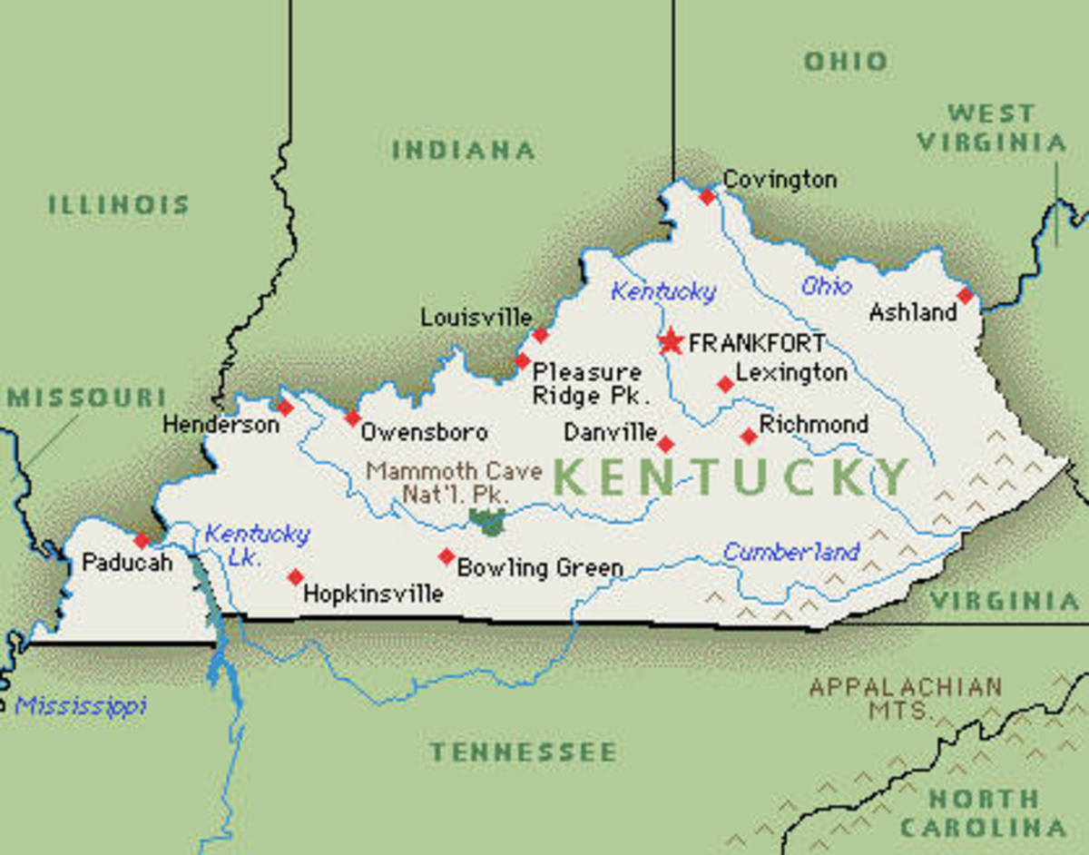 Kentucky was one of several so-called "border states" in the American Civil War. 