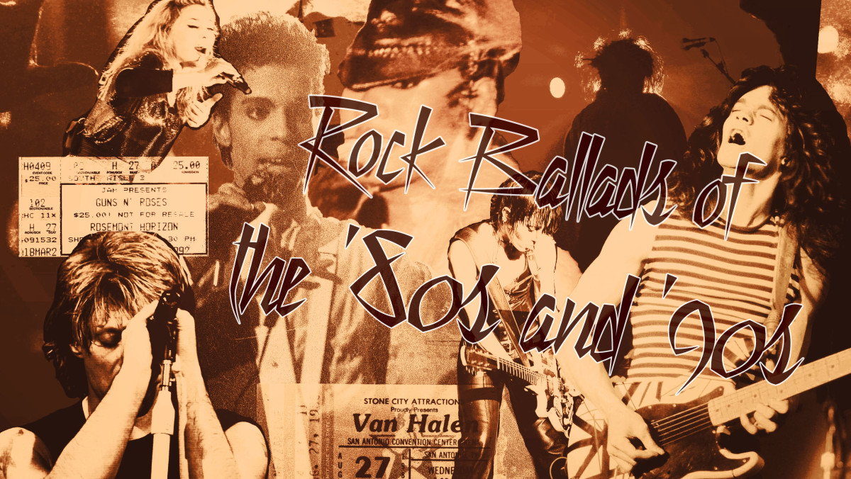 Top 100 Rock Ballads Of The 80s And 90s Spinditty