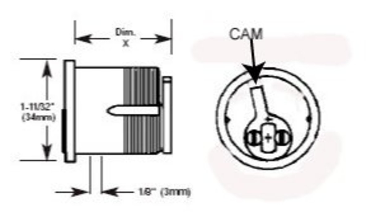 Lock Cylinder Diagram
