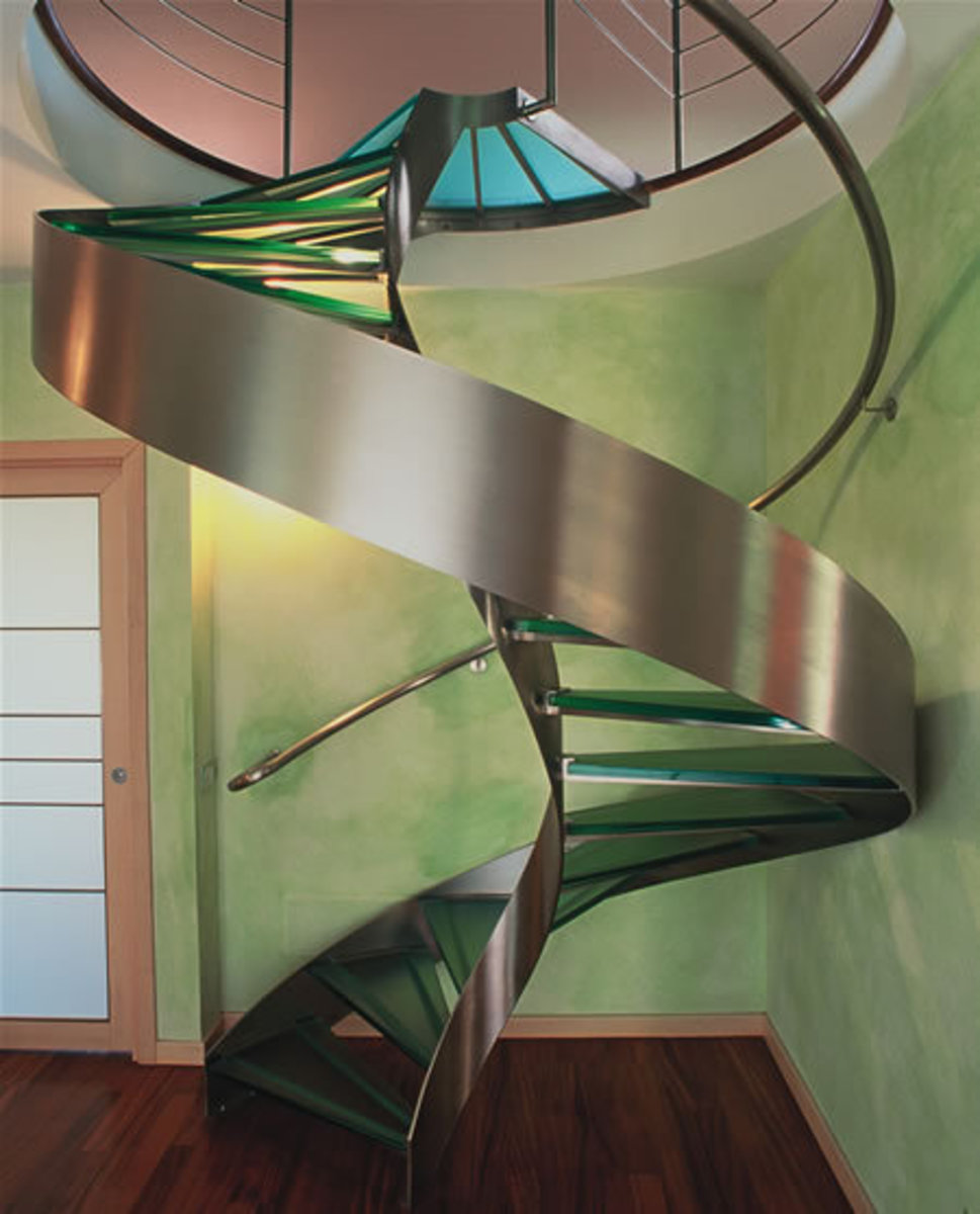 Amazing and Unusual Spiral and Wooden Staircases