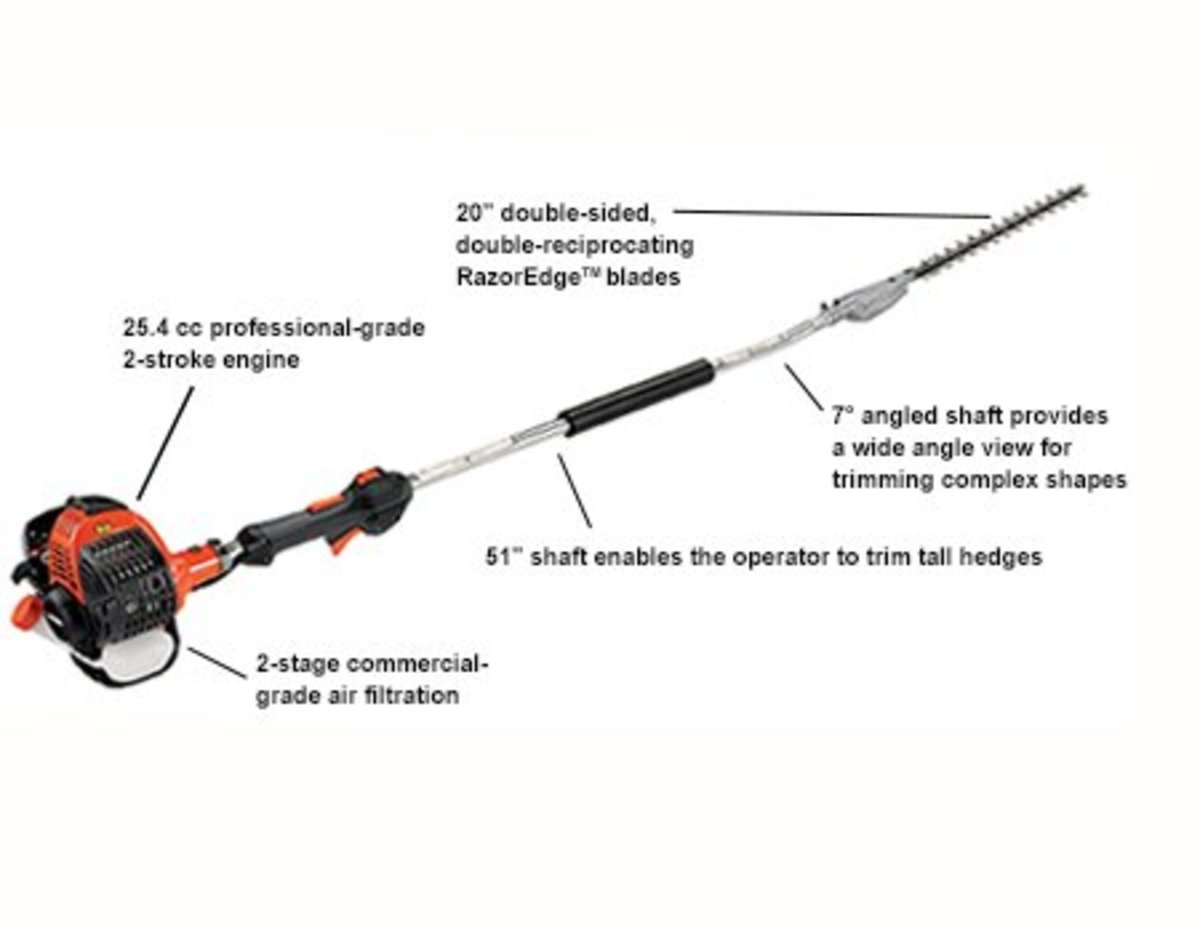 Details about   KASEI 43cc 10 Feet Gas Long Pole Articulating Hedge Trimmer 